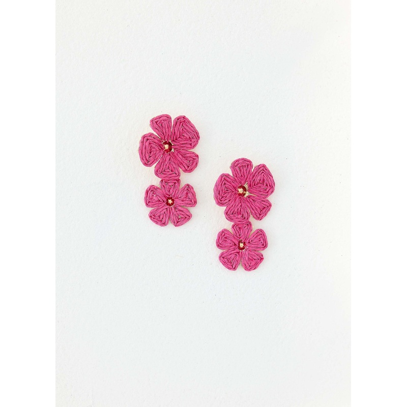 Marina Mode Earrings – Pink Pink One Size