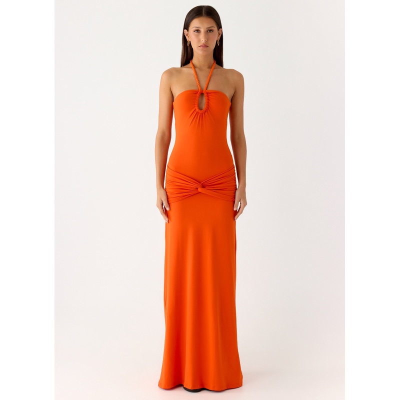 Sacred Maxi Dress – Orange Orange US 0