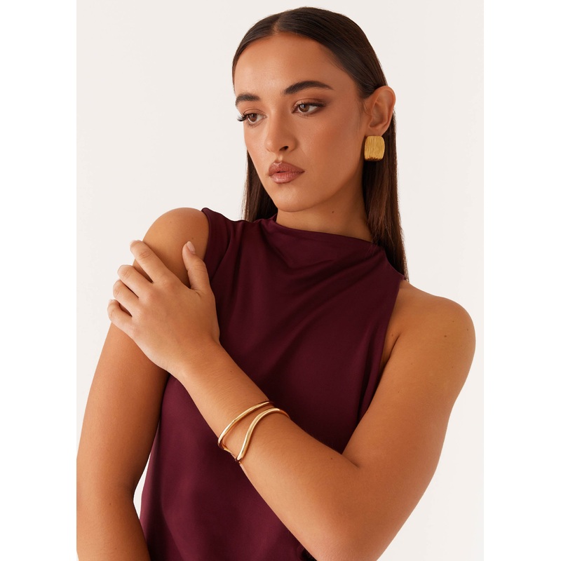 Clio Bracelet – Gold Gold One Size