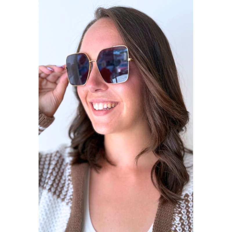 Dream Girl Sunglasses Gold/Gold