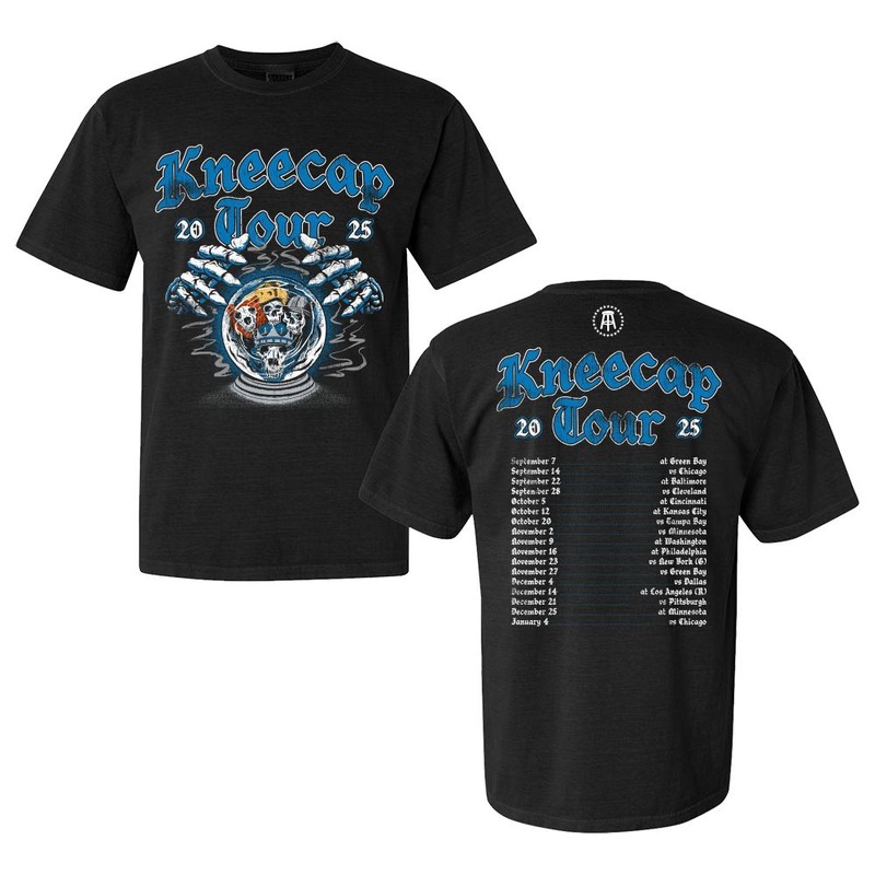 Kneecap Tour 2025 Tee Black S