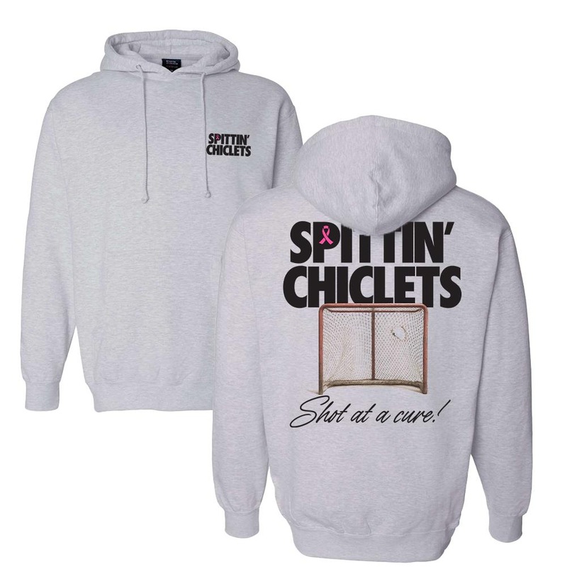 Spittin Chiclets Shot At A Cure Hoodie Grey S