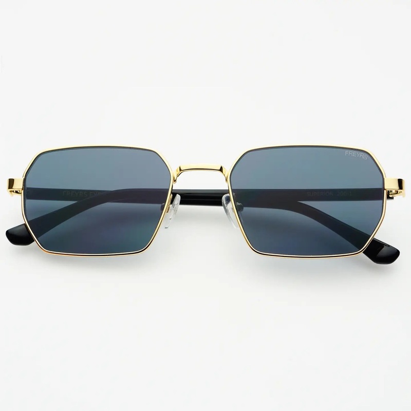 Superior Sunglasses Gold/Grey