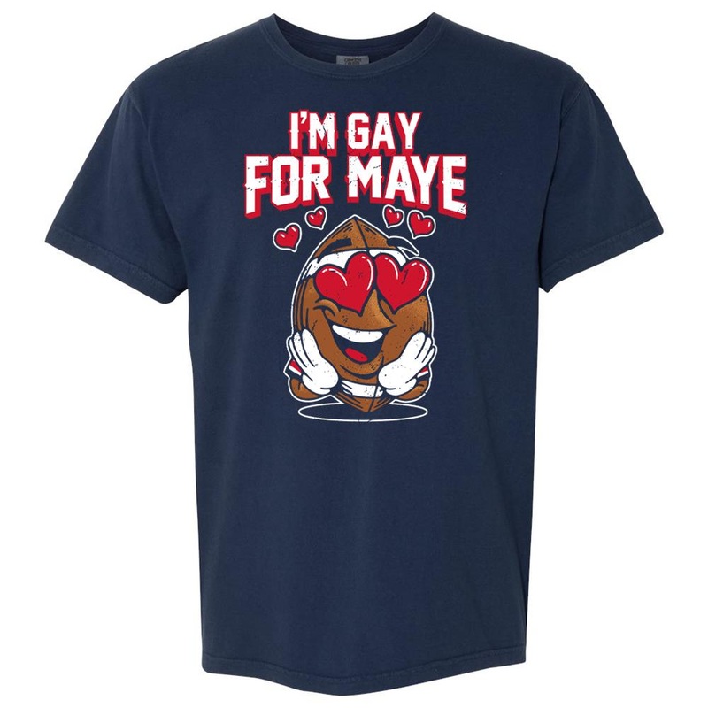 Gay For Maye Tee Navy S