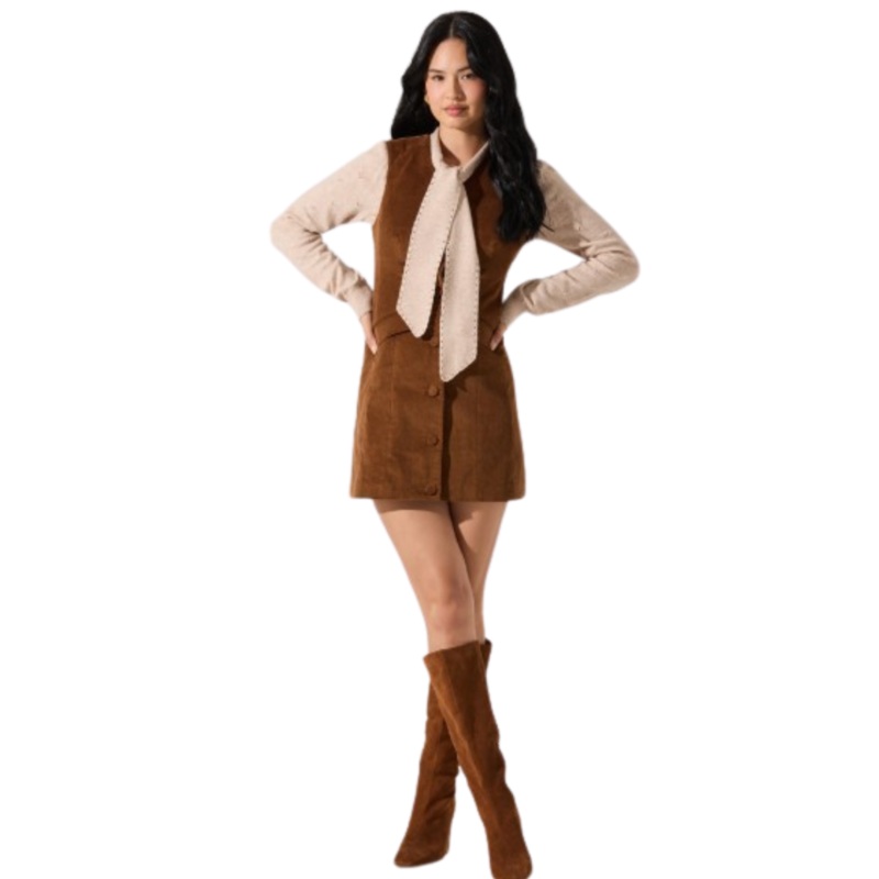 Gisselle Dress, Camel XS