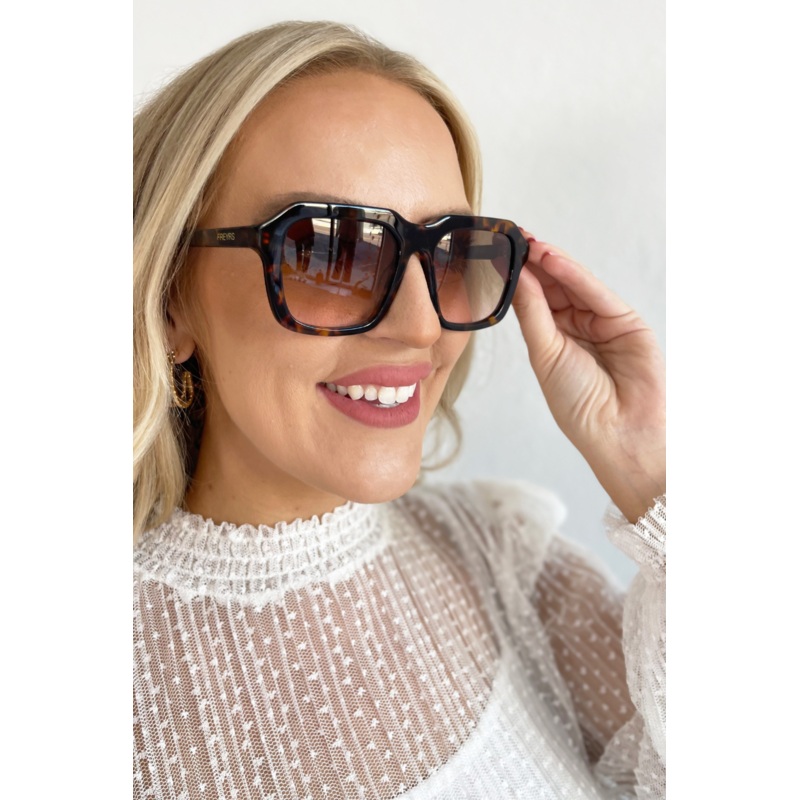 Charlie Sunglasses Yellow Tortoise