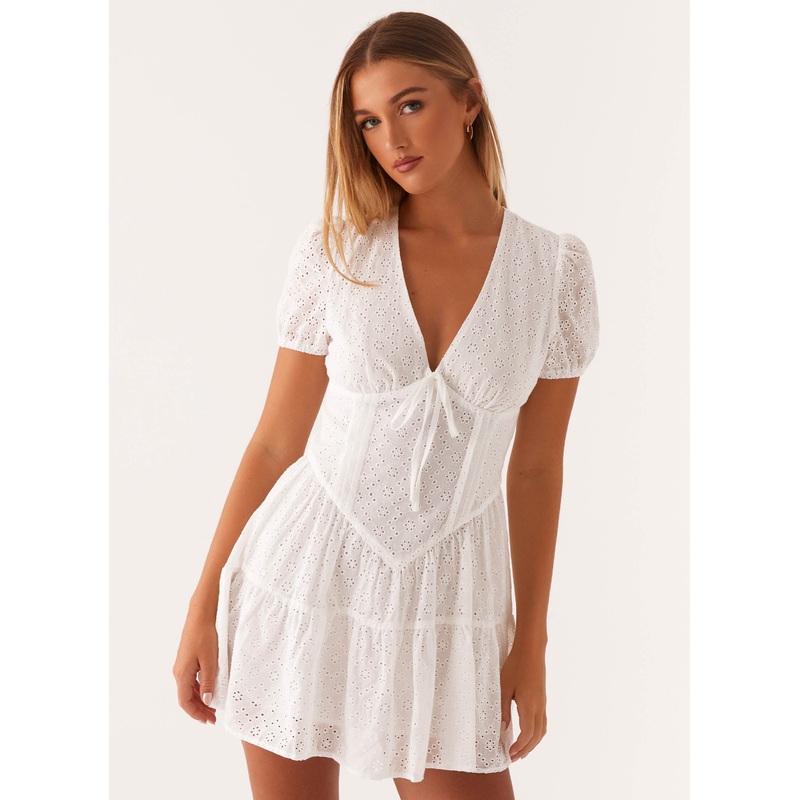 Sweetness Mini Dress – White White US 0