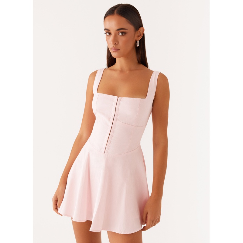 The Isle Mini Dress – Pink Pink US 0