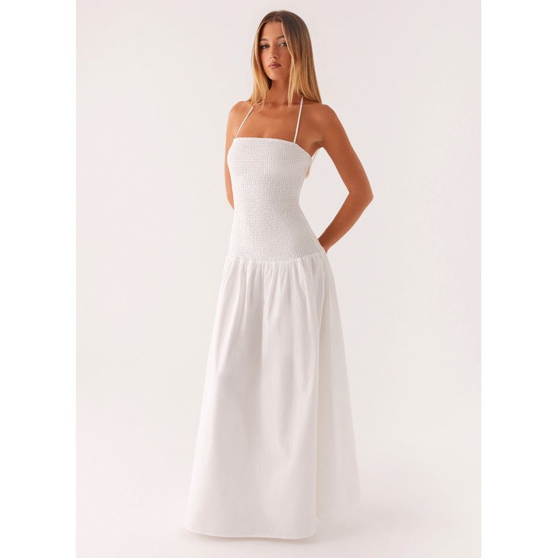 Zahra Maxi Dress – White White US 0