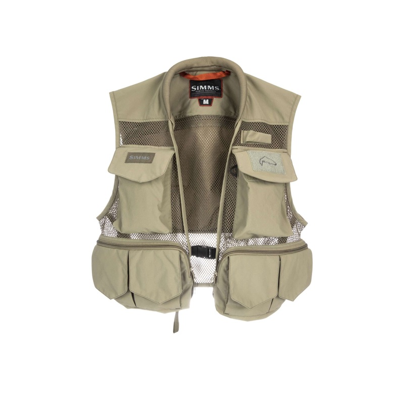 Tributary Fishing Vest Tan XS
