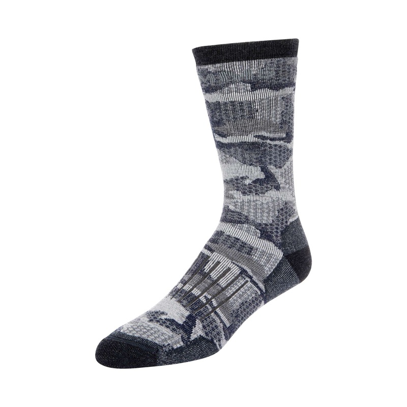 Women’s Merino Midweight Hiker Socks Hex Flo Camo Admiral S