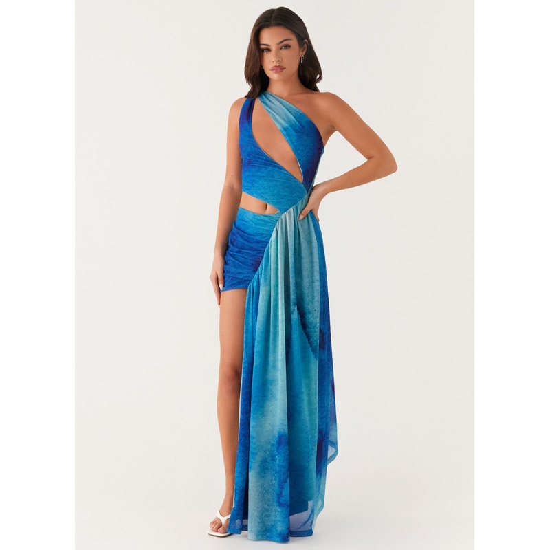 Blinded Maxi Dress – Blue Tie Dye Blue Tie Dye US 0