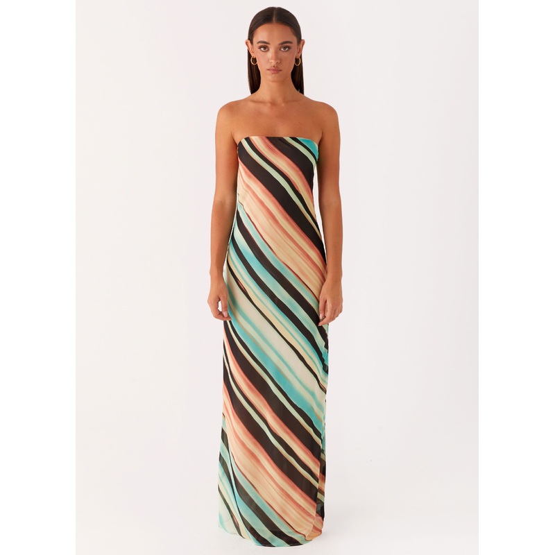 Como Maxi Dress – Stripe Stripe US 0