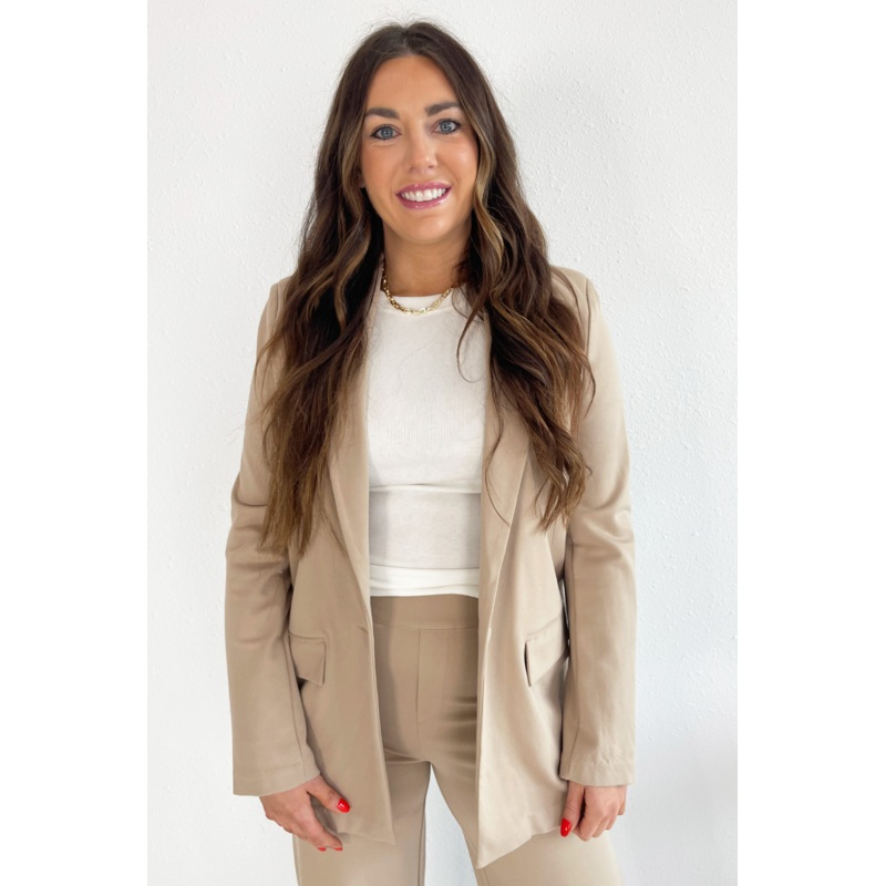 Do It All Relaxed Blazer XS Putty