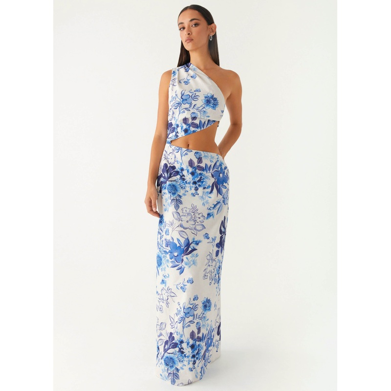All Summer Long Maxi Dress – Serene Sky Floral Serene Sky Floral US 0