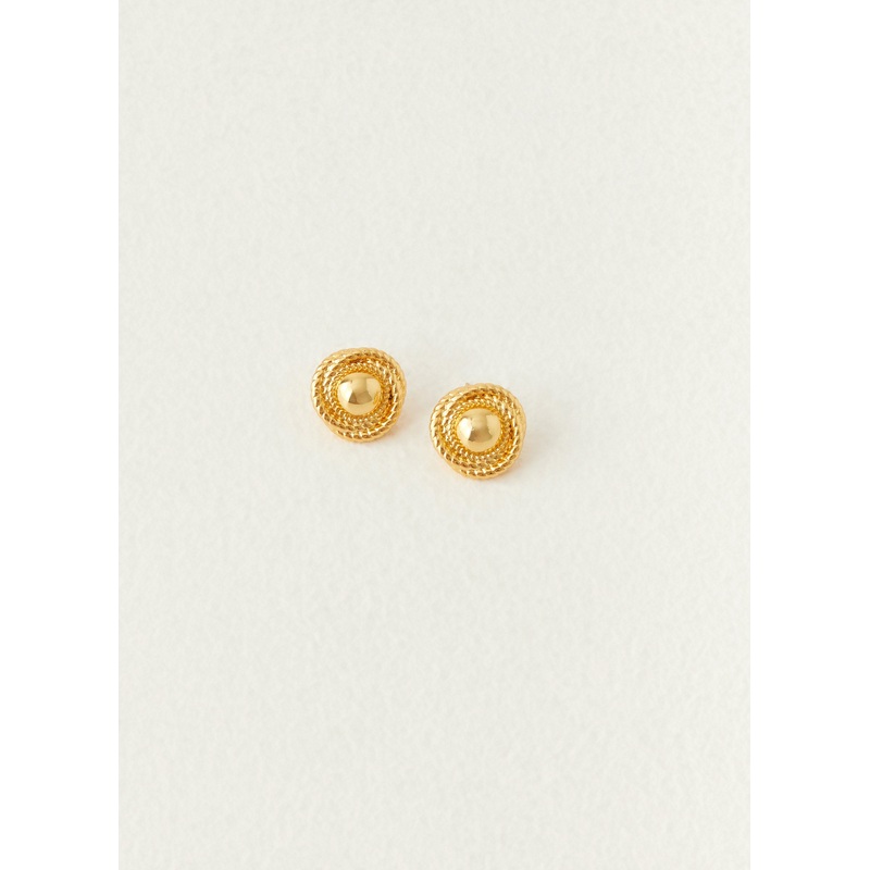 Effie Earrings – Gold Gold One Size