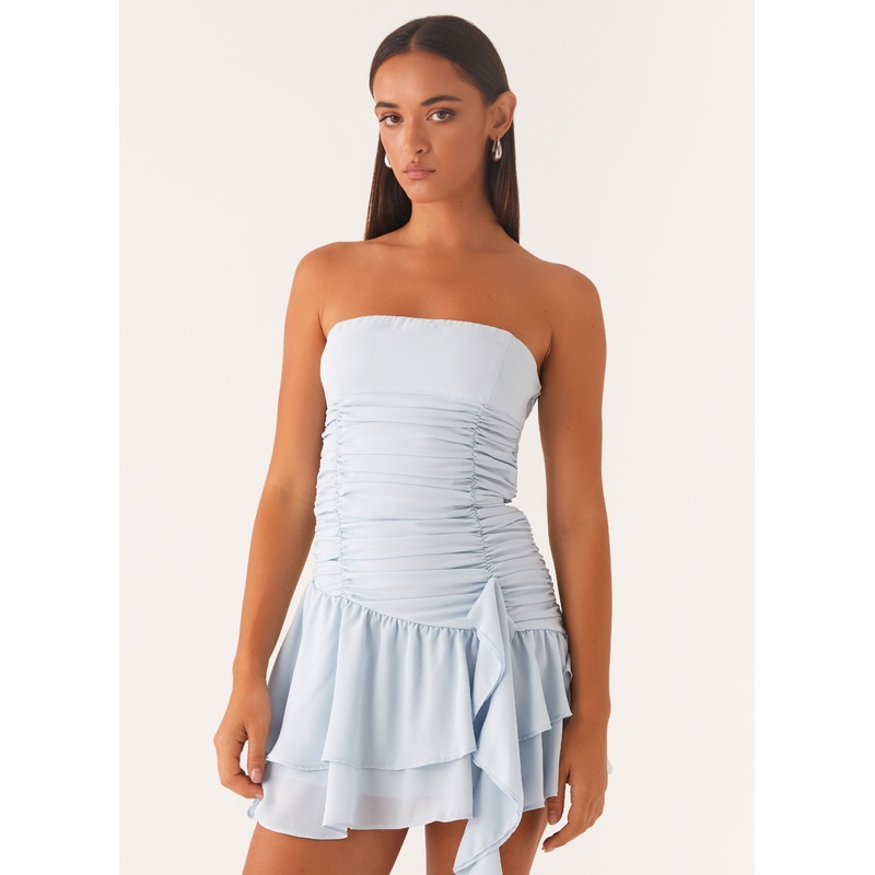 Viviana Mini Dress – Baby Blue Baby Blue US 0