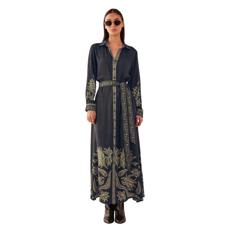 Emma Maxi Dress, Alexia Onyx S