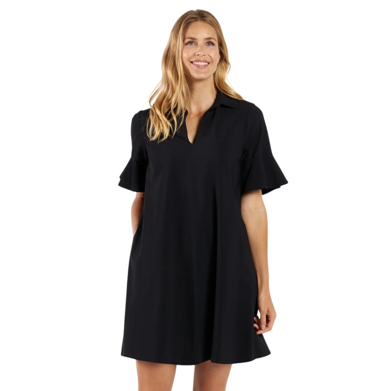 Regina Dress, Black XS