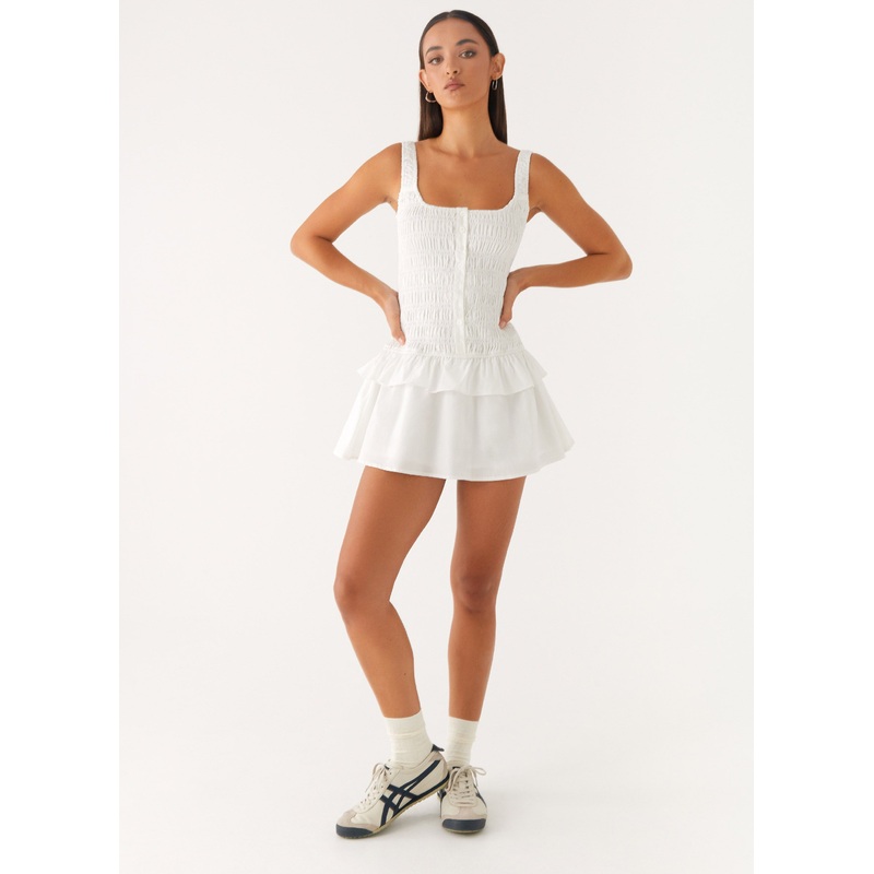 Aleena Mini Dress – White White US 0