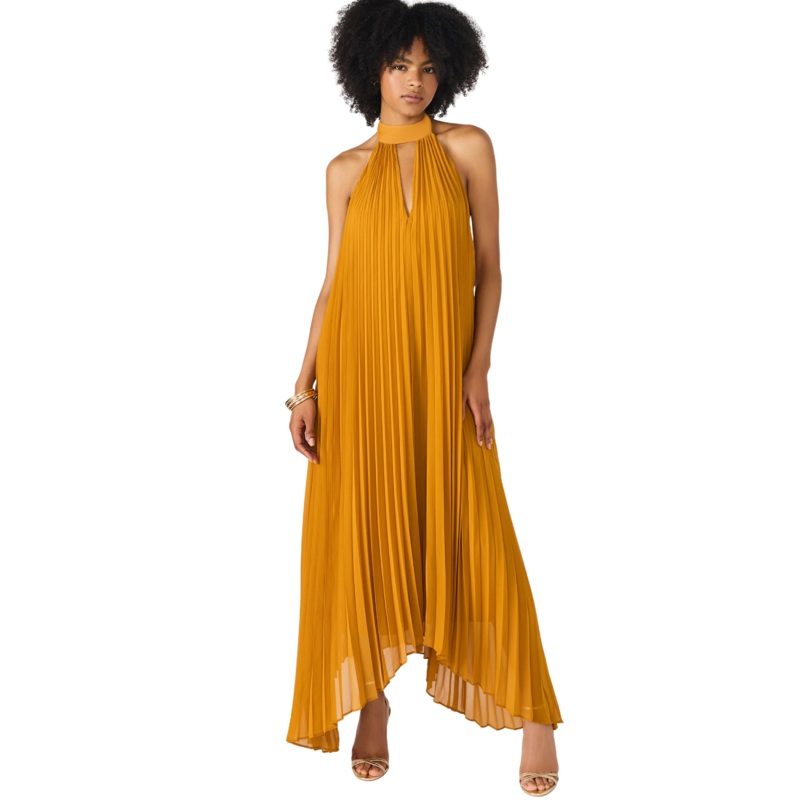 Maraya Dress, Tuscan Gold XS