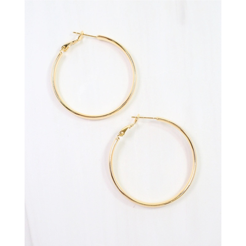 Cecillia Hoop Earring Gold