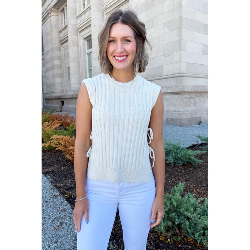 Kaye Sweater Small Ivory