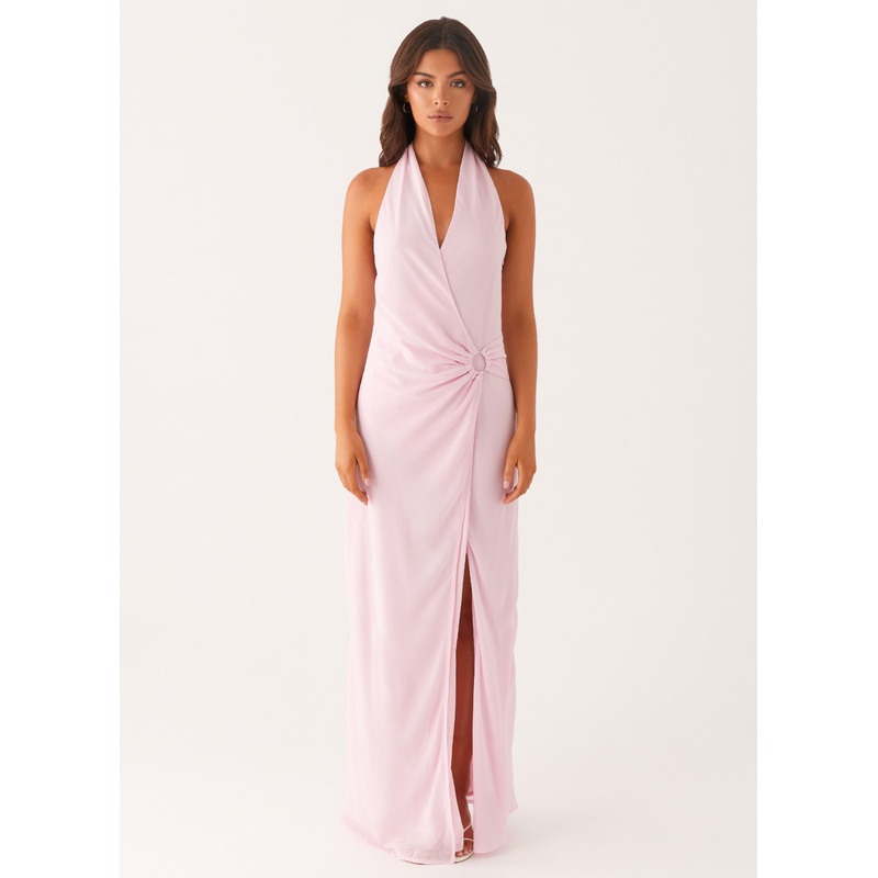 Somebody To You Maxi Dress – Pastel Pink Pastel Pink US 0