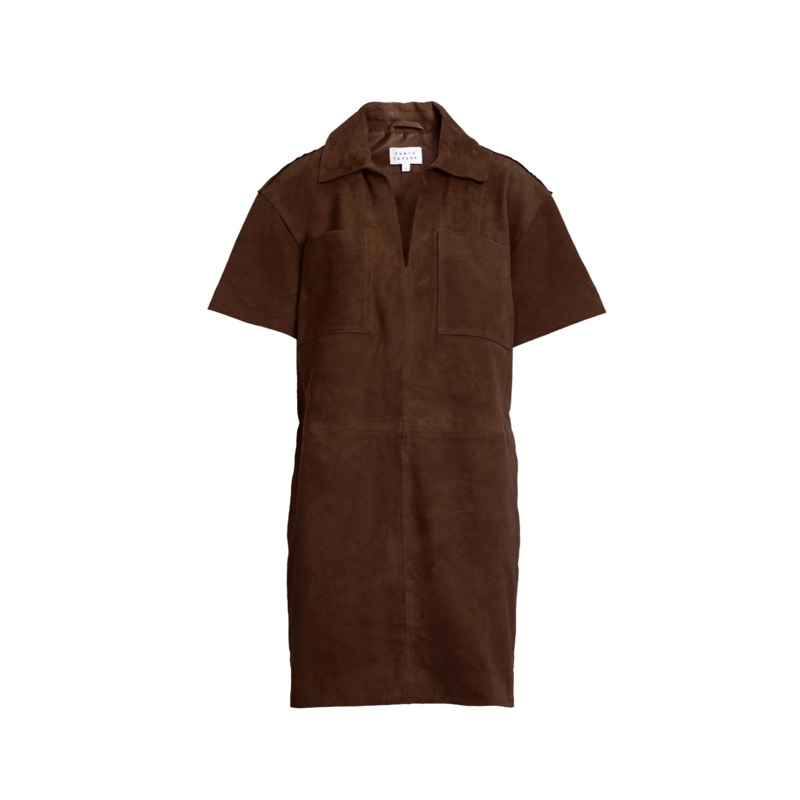 Tabby Dress, Chocolate XS