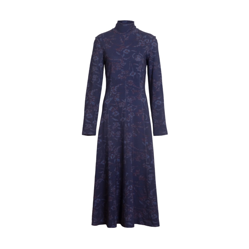 Thea Dress, Maritime Blue/Mahogany XS