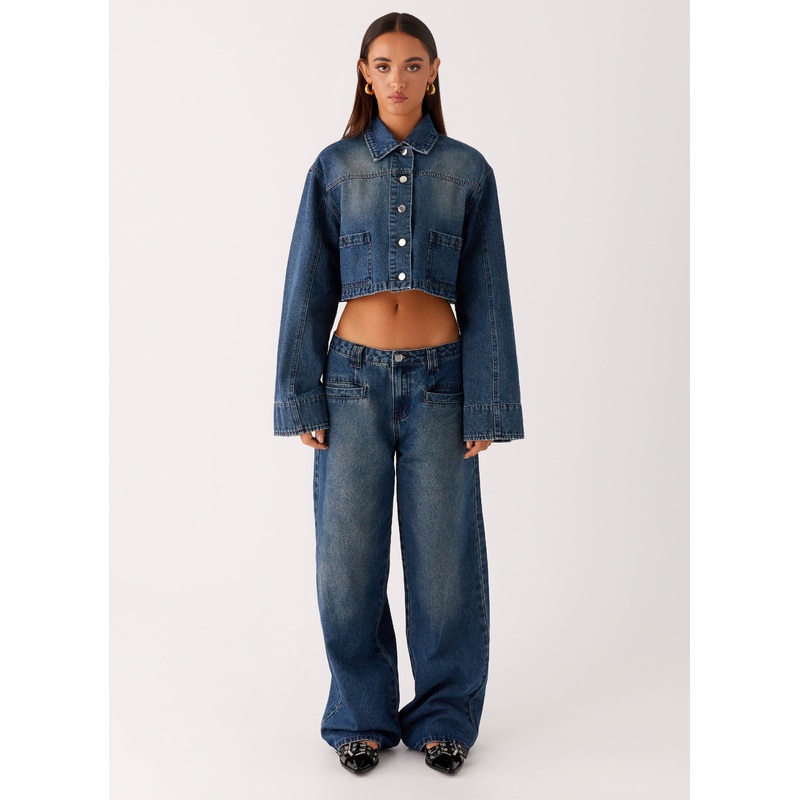 Joan Denim Jeans – Indigo Indigo US 0