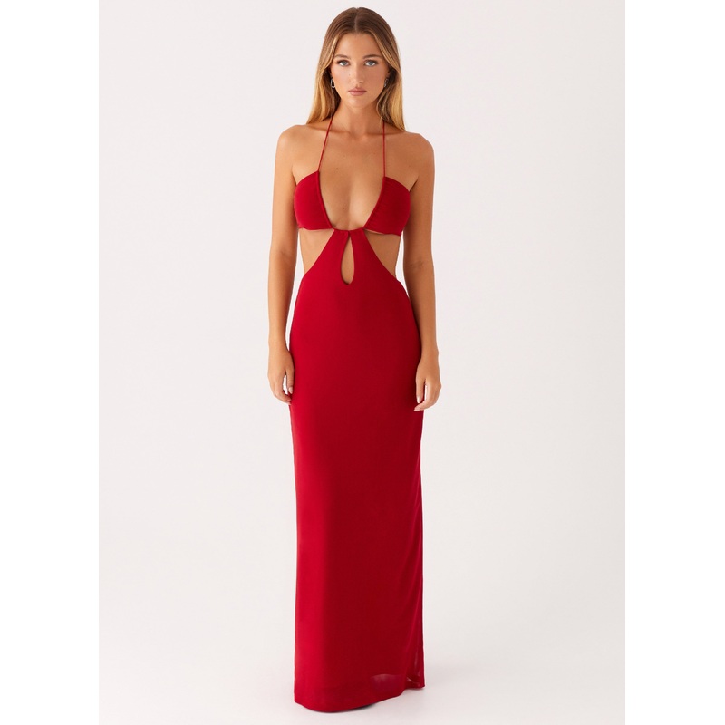 Hallie Maxi Dress – Red Red US 0