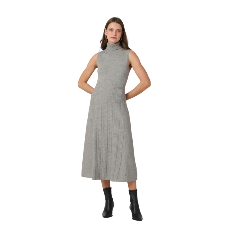 Carmella Dress, Grey XS