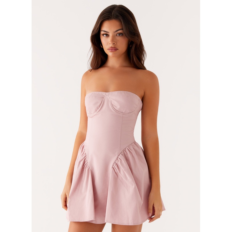 Charlotte Mini Dress – Pink Pink US 0