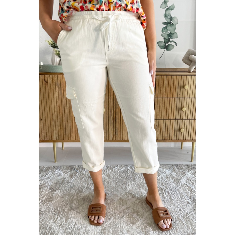 Drawstring Rascal w/ Cargo Pocket Details 0 Whipped Cream