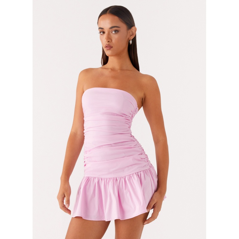 Carmel Mini Dress – Pink Pink US 0