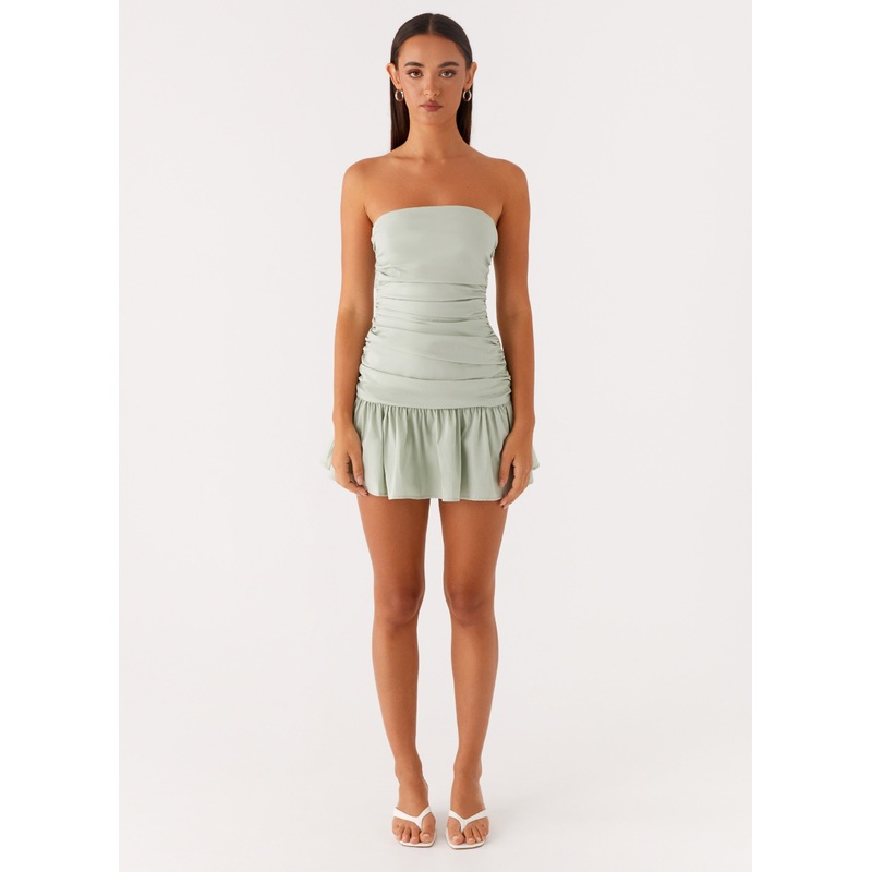 Carmel Mini Dress – Sage Sage US 0