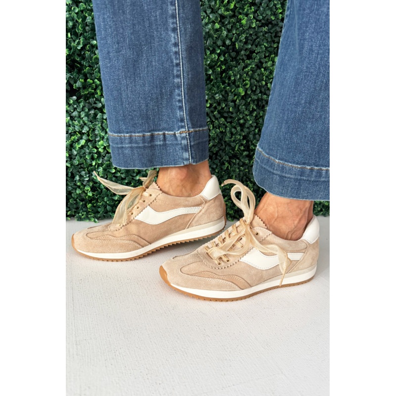 Notice Suede Sneaker 6 Dark Sand Suede