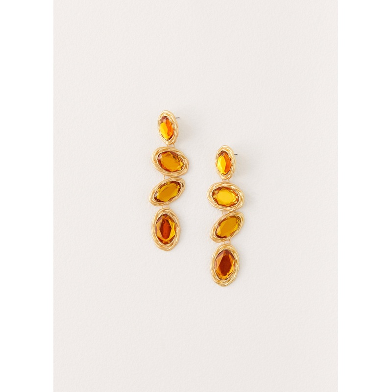 Nikitta Earrings – Orange Orange One Size