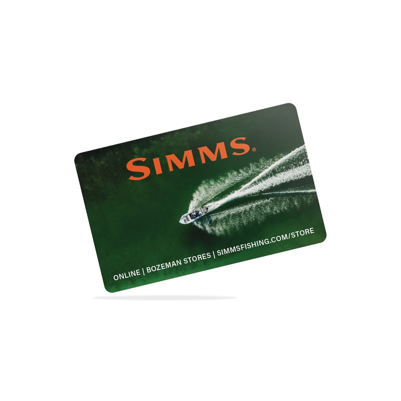 Simms Fishing Gift Card $25.00