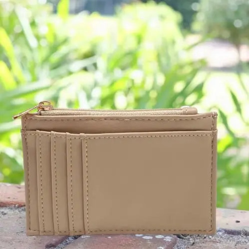 Molly Zip Card Holder Black