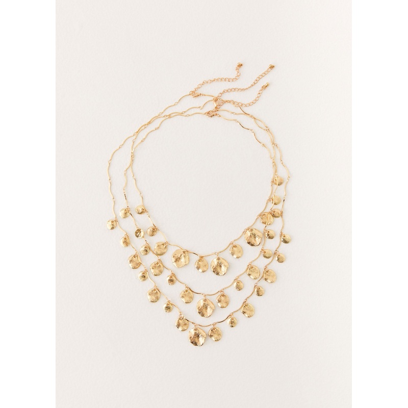 Alani Necklace – Gold Gold One Size