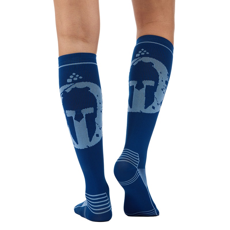 SPARTAN by CRAFT Compression Knee Sock XS True Blue