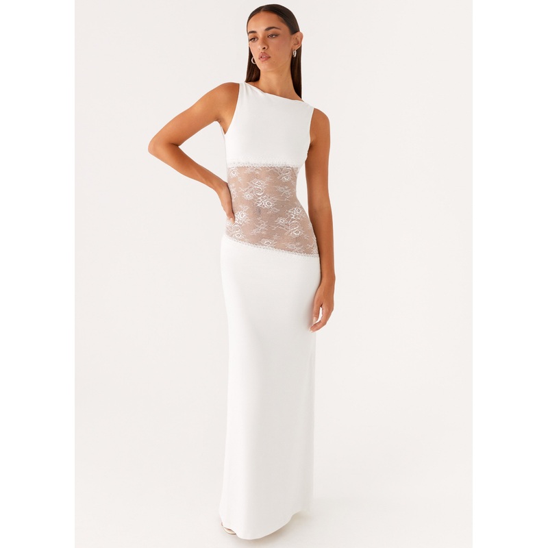 Lucinda Maxi Dress – White White US 0