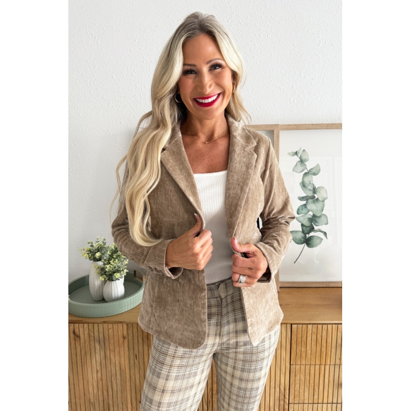 Fitted Blazer XS Harvest Khaki