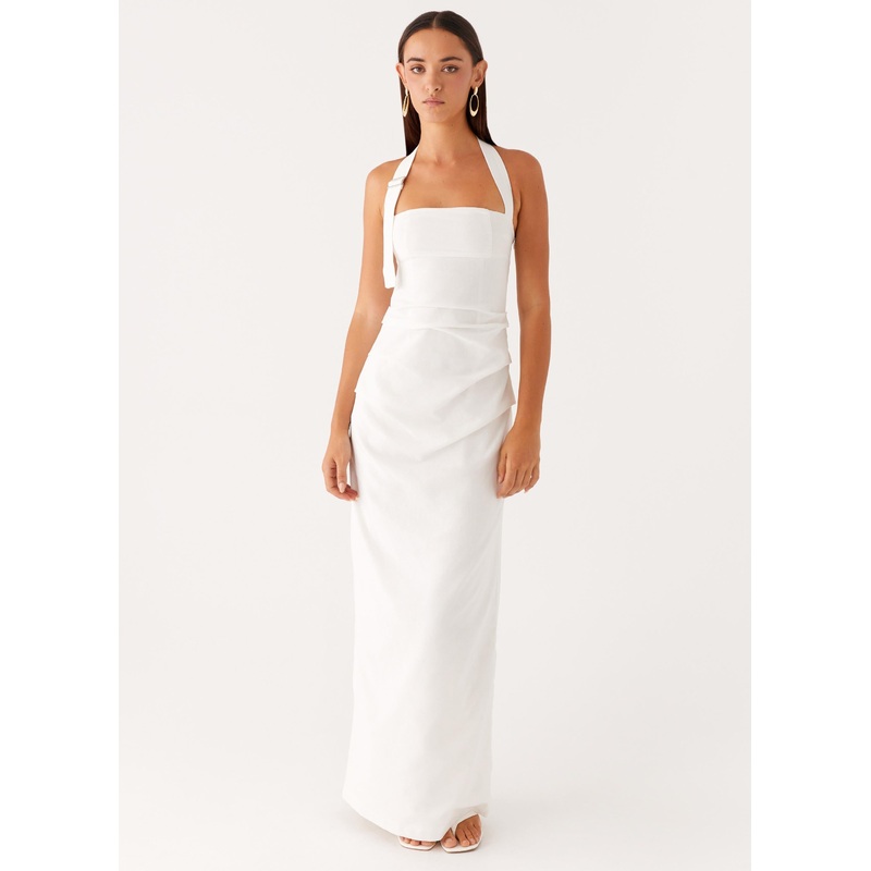 Rumour Has it Maxi Dress – White White US 0