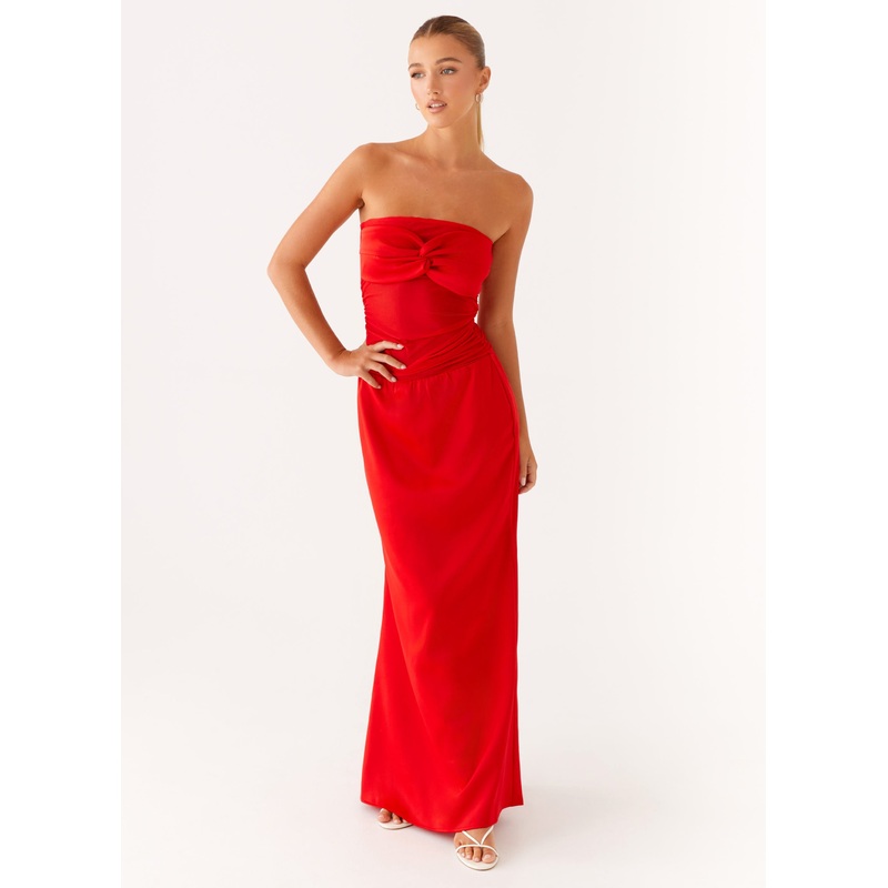 Rewind Maxi Dress – Tangerine Tangerine US 0