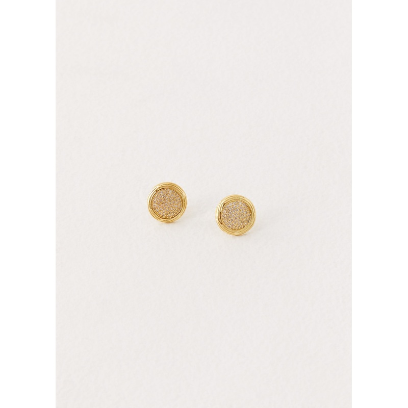 Zami Earrings – Gold Gold One Size