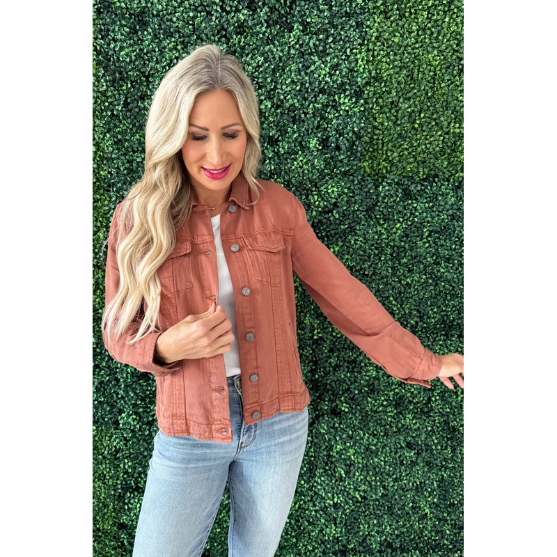 Jackie Jacket Small Toffee