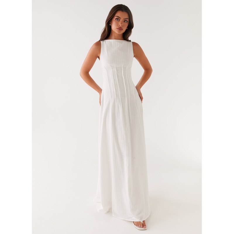 Maloney Maxi Dress – White White US 0